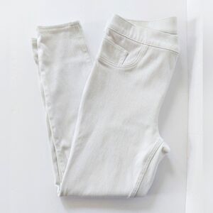 White‎ Denim Jean-ish Ankle Leggings Size Large SPANX style 20018R